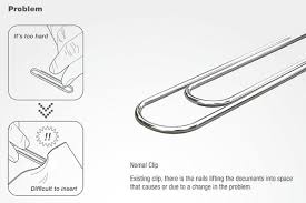 Picking a lock with a paper clip. The Paperclip Angle Yanko Design