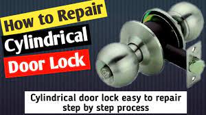 Cylindrical Door Lock Easy To Repair Step By Step Process | How To Repair  Cylindrical Door Lock - Youtube