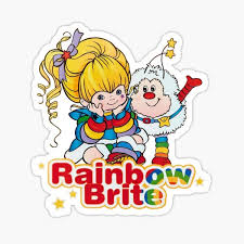 Here's where we need to get stuck into some. Rainbow Brite Stickers Redbubble