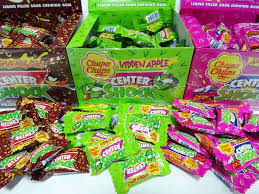 3.7 out of 5 stars 669. Sour Liquid Filled Chewing Gum Center Shock Apple Cola Strawberry Chupa Chups Gum Chewing Gum Apple Center