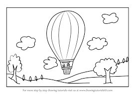 Check spelling or type a new query. How To Draw A Hot Air Balloon Scene Video Drawingtutorials101 Com