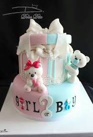 Baby Shower Gender Reveal Cake Baby Reveal Cakes Girl Shower Cake Gender Reveal Cake