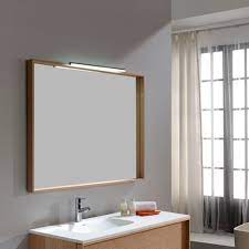 Add a few mirrors in your home to both add light and create the illusion of more space. Wall Mounted Bathroom Mirror Aalto Naxani Contemporary Rectangular Wooden