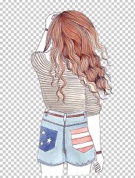 Search, discover and share your favorite brown hair girl gifs. Drawing Ariel Sketch Png Clipart Abdomen Aesthetic Tumblr Blouse Brown Hair Cartoon Free Png Download