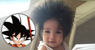 Có lẽ nào bé gái cute sở hữu mái tóc điện giật chính là truyền nhân của  Songoku