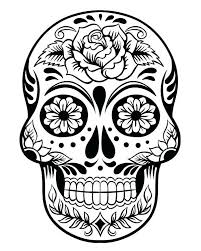 Each printable highlights a word that starts. Sugar Skull Coloring Sheet Sugar Skull Coloring Pages Sugar Skull Coloring Pages Pdf Skull Coloring Pages Skulls Drawing Sugar Skull Drawing
