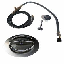 (do not overtighten.) the thermocouple could be faulty. Etco Stainless Steel Fire Pit Natural Gas Pan Ring Kit Wayfair