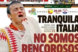Me encantaría que villa me vengase y que la selección fuese superior. Blood And Heat Spain Italy And The 1994 World Cup Back Page Football