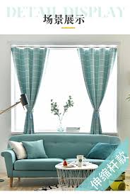 北欧简约现代简易小窗帘免打孔安装卧室租房飘窗成品遮阳布全遮光 tmall com天猫 decor curtains home decor