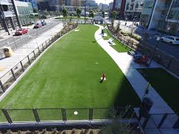 Artificial turf is a surface of synthetic fibers made to look like natural grass. Recent Commercial Artificial Grass Installations From Heavenly Greens 2