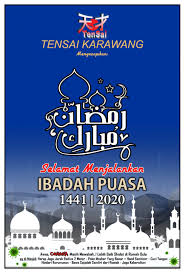 Mari berpuasa dan beribadah untuk mencari pengampunan. Selamat Menyambut Ramadhan 1441 H 2020 Di Musim Covid 19 Ini