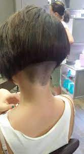 Pin By Ijk On Neck Line Shaved Nape Bobs Haircuts Undercut Hairstyles