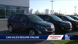 car sales resume online