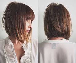 Dieser trendige neue stil für langes haar wird überall zu einem beliebten. Asymmetrical Bob With Bangs 2019 Bpatello