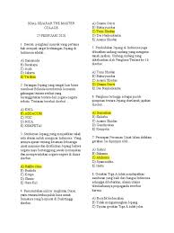 Check spelling or type a new query. Soal Sejarah The Master Colage