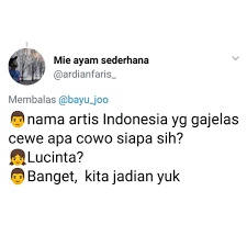 Tonton konten populer saka kreator ing ngisor iki: 10 Cuitan Gombalan Maut Ini Bikin Kamu Senyum Senyum Sendiri Skanaa