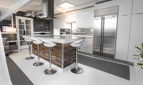 white leather counter stools ideas