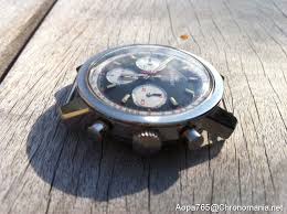 Handaufzug kaliber valjoux 72, stunden, minuten. Chronomania Baylor Valjoux 72