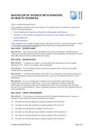 An accredited health science bachelor's degree generally r. Bsc Honours Health Sciences The Open University