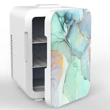 These mini fridges are perfect for your home, mini bar. Meraki General Trading Company Wll Mini Fridge Blue Marble