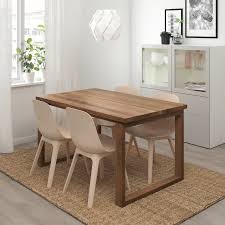 Morbylanga Odger Table And 4 Chairs Brown White Beige Ikea In 2020 Small Living Room Design Ikea Furniture