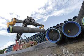 Loading Of Steel Pipe