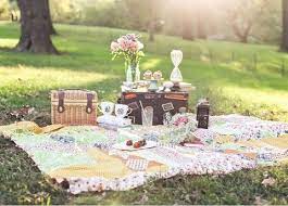 63 Fun Picnic Wedding Ideas In Different Styles Vintage Picnic Picnic Wedding Picnic Engagement