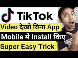 May 25, 2021 · how to use tiktok on your android device without installing the app like other social media apps where you don't create an account, you'll notice that your options are limited. How To Watch Tik Tok Videos Without App Tik Tok Video Bina App Ke Kaise Dekhe Youtube