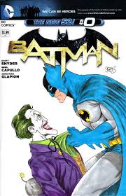 Batman Vs Joker 0 New 52 Sketch Cover By Spears Comic Art Comic Art Comic Books Art Batman Vs Joker
