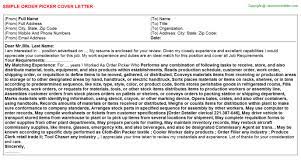 Physicians and other health care practitioners rely on medical assistants to complete a variety of administrative and clinical tasks. Order Picker Cover Letter