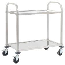 Entdecke jetzt innovative lösungen für perfekt bewässerte rasenflächen, hecken, beete und pflanzen! 2 Stufiger Servierwagen 107 X 55 X 90 Cm Edelstahl Gitoparts