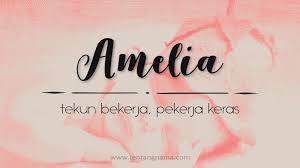 ~ ~ ~ ○m☆a☆k☆s☆u☆d ○n☆a☆m☆a ○i☆s☆l☆a☆m ~ ~ bersyukur ibu bapa berikan nama yang indah kepada kita. Arti Nama Amelia Tentangnama