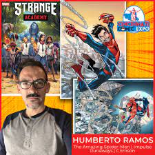 With raul julia, richard jordan, ana alicia, eddie velez. Humberto Ramos Cincinnati Comic Expo