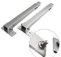 Adjustable Short Brackets Aluminum Alloy End Clamp Kit Solar Holder Brand  New