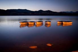 Lago De Banyoles Girona Espana Girona Espana Espana Lago