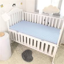 Baby Cotton Bedding Fitted Sheet Bed Cover Cot Bed Crib Mattress Protector Bedspread 13070 Cm