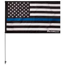 You have come to the right place! Thin Blue Line American Flag 3 X 5 Safety Flag W Black Or White 3 8