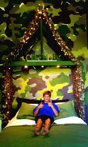 Teenage Boy Bedroom Design Tips The Level Of Natural Light In The Room Plays A Big Role In The Majority Of In Camouflage Room Boys Room Camo Boys Army Bedroom