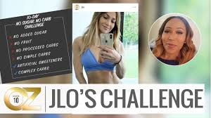 Do you know how many teaspoons of sugar are in that surreptitious snack? Jennifer Lopez S 10 Day No Sugar No Carb Challenge Youtube