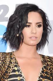 Demi lovato has been having a lot of fun with their hair this year, and now they are back to their short pixie cut. Demi Lovato Wavy Black Bob Shaggy Bob Hairstyle Demi Lovato Hair Demi Lovato Short Hair Shaggy Bob Hairstyles