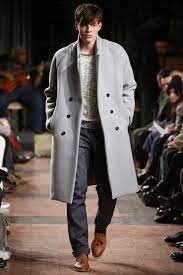 Billy Reid Men S Rtw Fall 2015 Long Coat Men Mens Outfits Stylish Mens Outfits