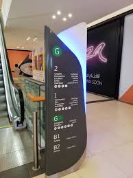 oasis mall dubai signage food court design