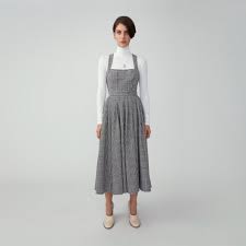 Pinafore Dress Midi Pinafore Dress Womens Pinafore Dress Pinafore Dress Pattern