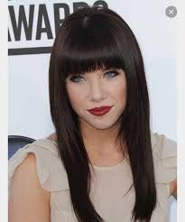 Blunt Bangs Hairstyles With Bangs Blunt Bangs Hairstyles Hairstyle
