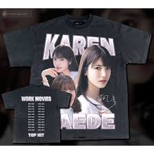 S-5XL Cotton Tshirt karen kaede-Bootleg T-Shirt | Shopee Malaysia