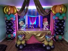 Shimmer And Shine Birthday Ideas Shimmer And Shine Cake Shimmer And Shine Decorations Girls Birthday Party