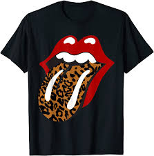 Ending saturday at 3:17pm pdt. Amazon Com Rolling Stones Classic Leopard Tongue T Shirt Clothing