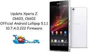 But advanced users know about this term and understand that they need to unlock the bootloader on sony xperia z (c6603). Update Sony Xperia Z C6602 C6603 To Official Android 5 1 1 10 7 A 0 222 Firmware