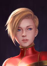 Painted Captain Marvel, still wip. She sports the Karen hairstyle :p