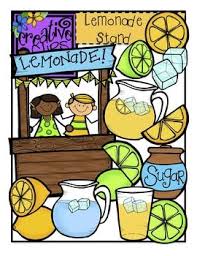 Lemonade Stand Creative Clips Digital Clipart In 2020 Clip Art Clip Art Freebies Digital Clip Art